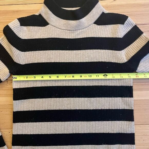 J. Crew striped turtleneck sweater-dress.  Size XS. - Picture 7 of 14